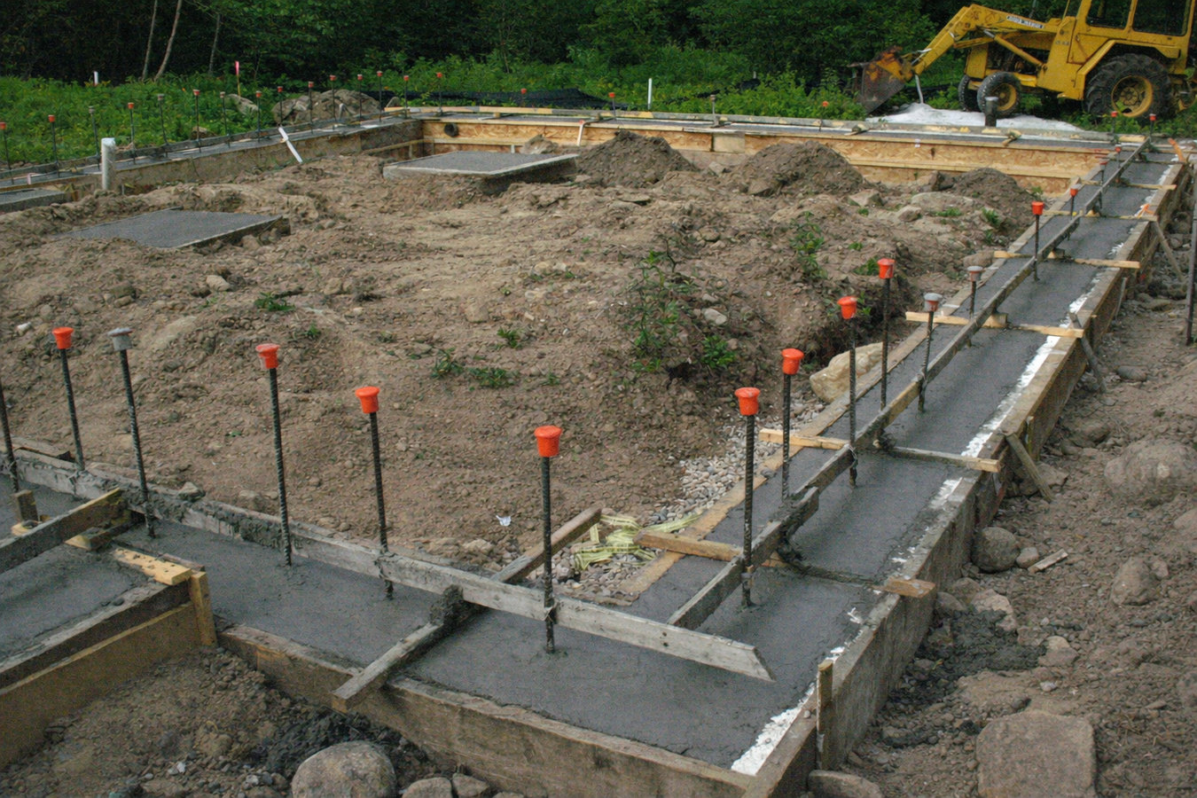 Concrete footings in Pomona, CA
